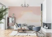 Ethereal Pastel Cloudscape Wall Mural
