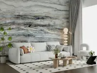 Abstract Veined Marble Wall Mural