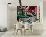 Bold Abstract Pattern Mix Wall Mural 4