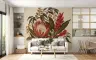 Exotic Protea and Ginger Bloom Wall Mural 2