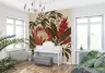 Exotic Protea and Ginger Bloom Wall Mural 1