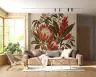 Exotic Protea and Ginger Bloom Wall Mural 4