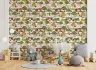 Whimsical Farm Animals & Tractor Kids Wallpaper 4