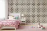 Classic Floral Tile Pattern Wallpaper 3