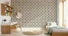 Classic Floral Tile Pattern Wallpaper 5