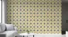 Regal Gold Blue Starburst Geometric Wallpaper 5