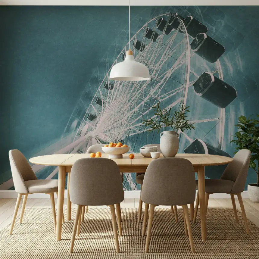 Ferris Wheel Sky Gaze Wall Mural -2113570