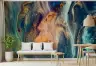 Cosmic Nebula Abstract Fluid Art Wall Mural 1