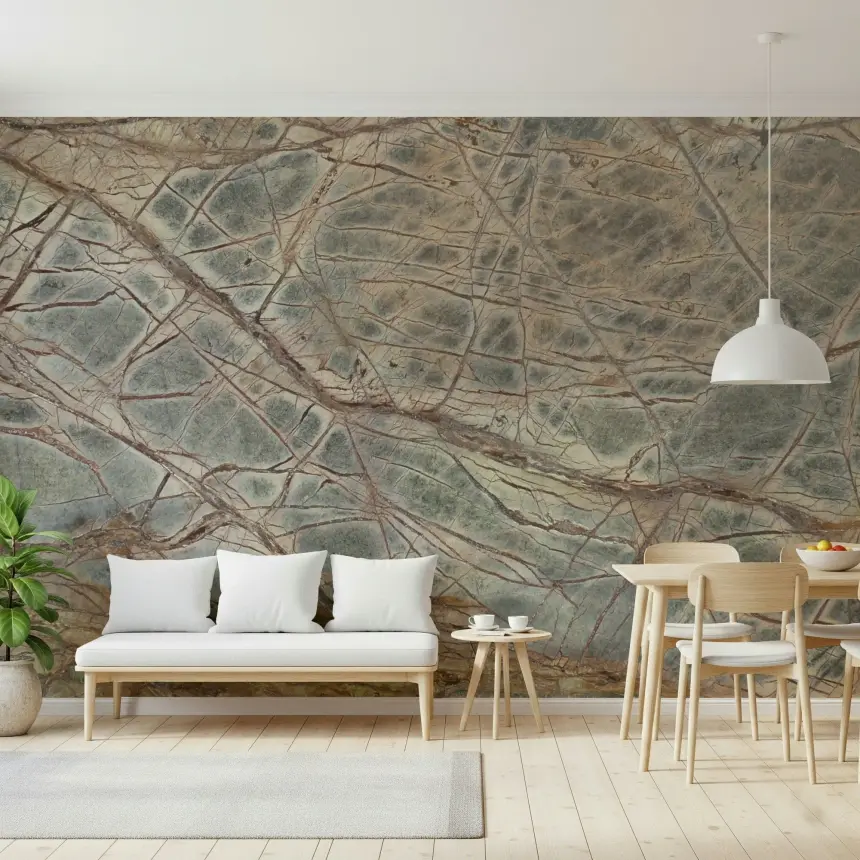 Forest Floor Marble Wall Mural - 2579764