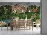 Pichwai Style Enchanted Forest Wall Mural 2