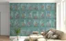 Vintage Rose Garden Grid Wallpaper 1