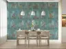 Vintage Rose Garden Grid Wallpaper 5
