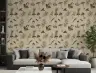 Vintage Botanical Mushroom Forest Wallpaper 1