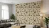 Vintage Botanical Mushroom Forest Wallpaper 5
