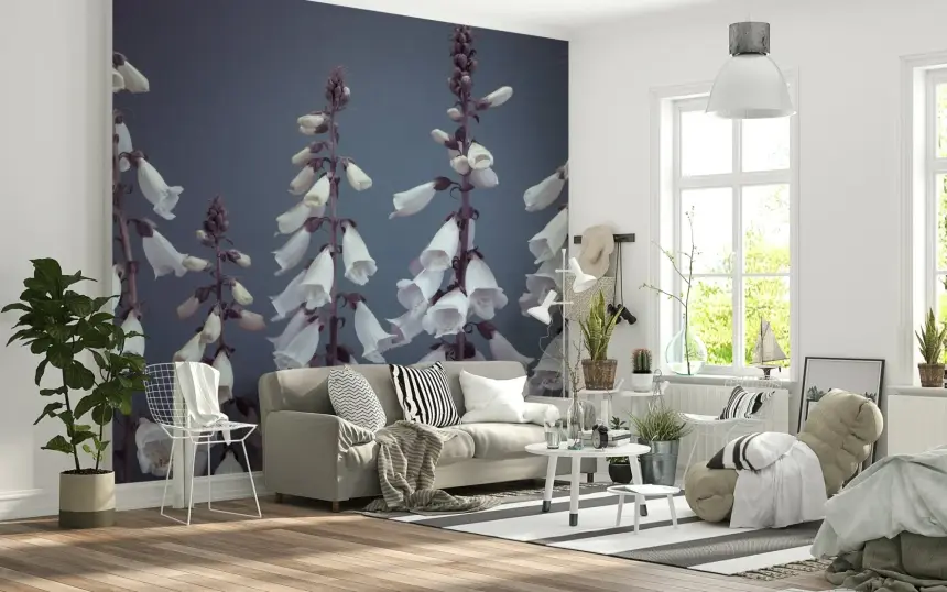 Foxglove Fantasy Wall Mural