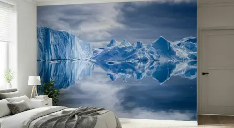 Arctic Iceberg Reflection Wall Mural