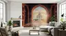 Taj Mahal Archway Sunset Wall Mural 2
