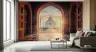 Taj Mahal Archway Sunset Wall Mural 3