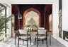 Taj Mahal View Through Mughal Arch Wall Mural 4