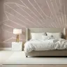 Radiant Sunburst Geometric Wallpaper 1