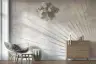 Geometric Sunburst Wall Mural 4