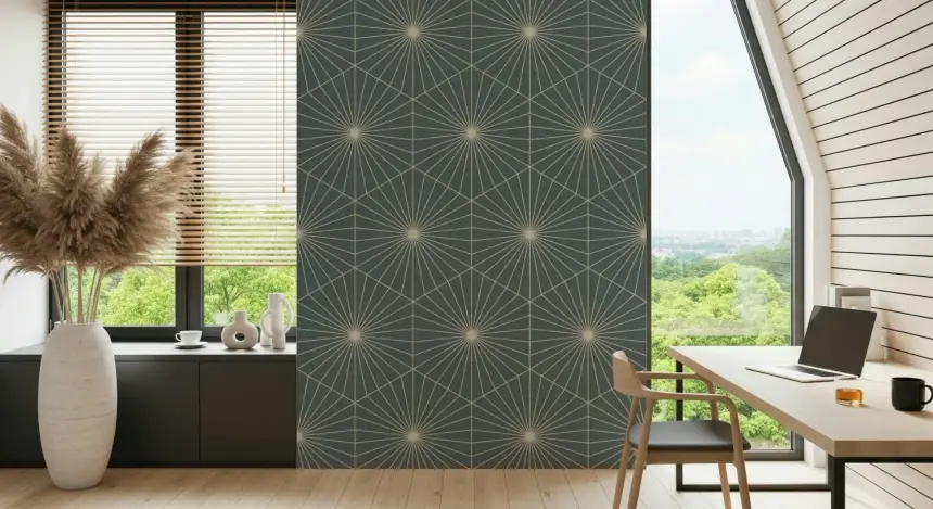 Geometric Radiance Wallpaper