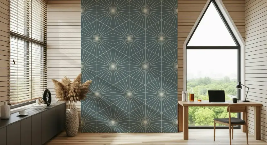 Geometric Radiance Wallpaper