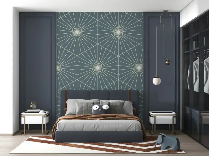 Geometric Radiance Wallpaper