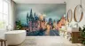 Historic European Cityscape Twilight Wall Mural 4