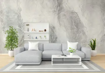 Subtle Grey Marble Texture Wall Mural