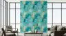 Gilded Teal Marble Abstract Wallpaper 3