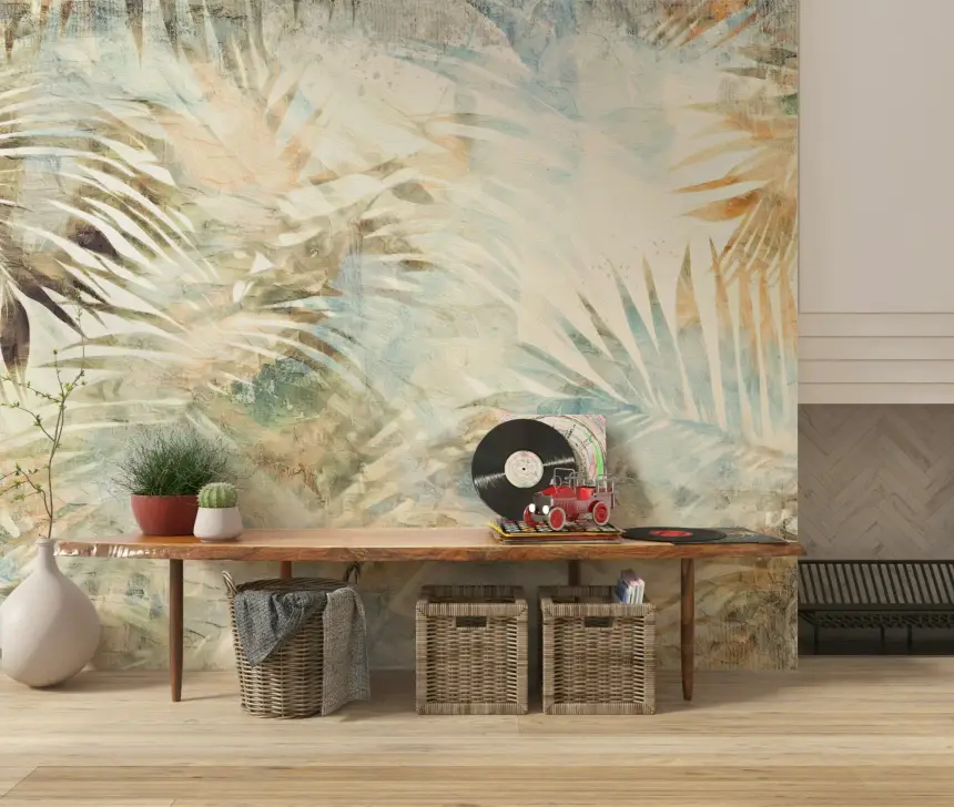 Glimmering Palms Wall Mural -2530875