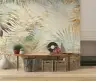 Textured Tropical Palm Frond Wall Mural 1