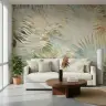 Textured Tropical Palm Frond Wall Mural 3