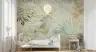 Textured Tropical Palm Frond Wall Mural 4