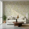 Delicate Yellow Wildflower Meadow Wallpaper 1