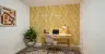 Mustard Yellow Botanical Pattern Wallpaper 4