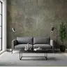 Earthy Ochre Grey Patina Industrial Wallpaper Mural 4