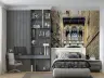 Historic European Archway Street Wall Mural 4