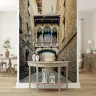 Historic European Archway Street Wall Mural 5