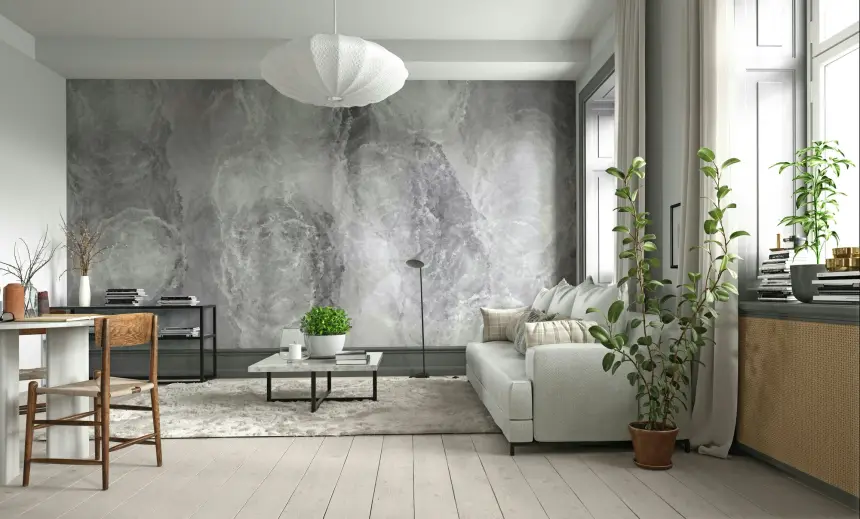 Gray Clouds Wall Mural - 2303810
