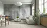 Textured Grey Abstract Cloud Wall Mural 4