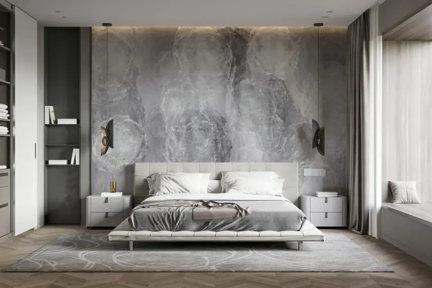 Gray Clouds Wall Mural - 2303810