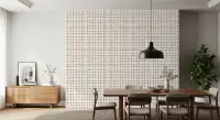 Minimalist Hand-Drawn Grid Wallpaper