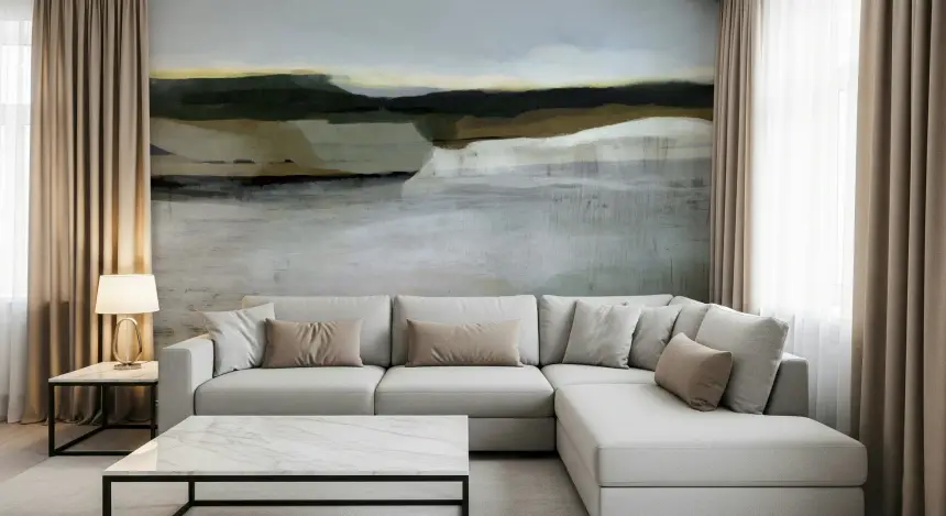 Hazy Horizon Wall Mural -2927918