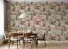 Heirloom Botanical Patchwork Print Wallpaper 1