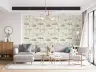 Hand-Drawn Botanical Mushroom Pattern Wallpaper 3