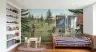 Playful Horses in Mountain Meadow Kids Wall Mural 5