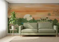Mughal Inspired Palace Landscape Wall Mural