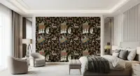 Pichwai Style Royal Procession Wall Mural